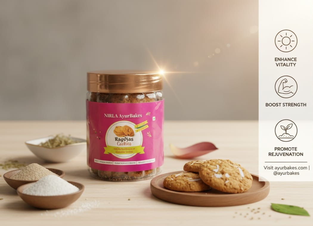 RagOjas cookies jar and product display